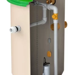 Klargester 900L Sewage Single Pumping Station
