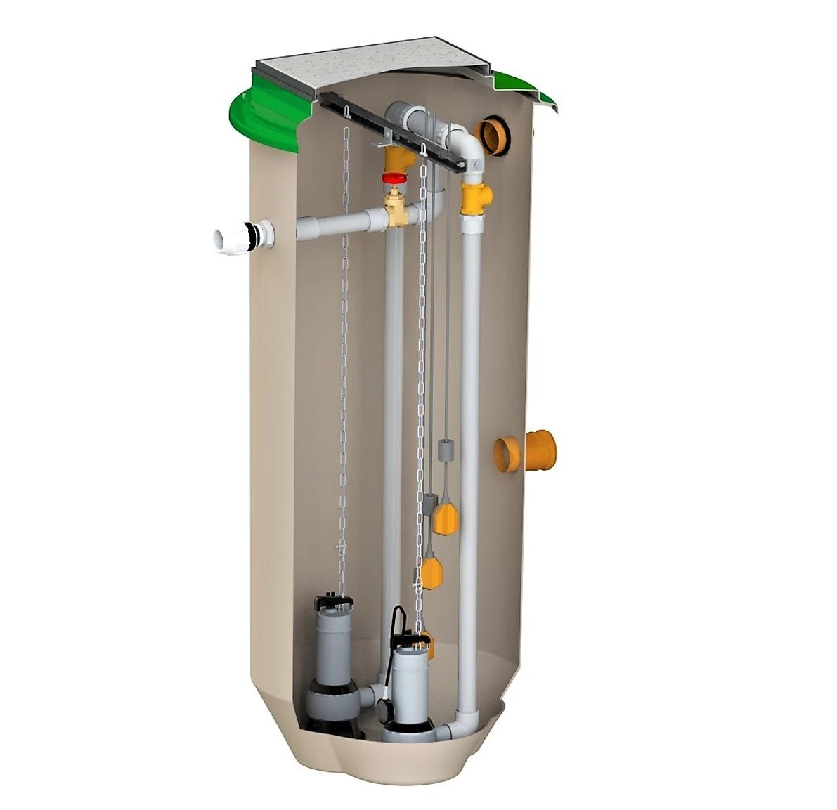 Klargester 1250L Twin Pumping Station 3 Klargester 1250L Twin Pumping Station