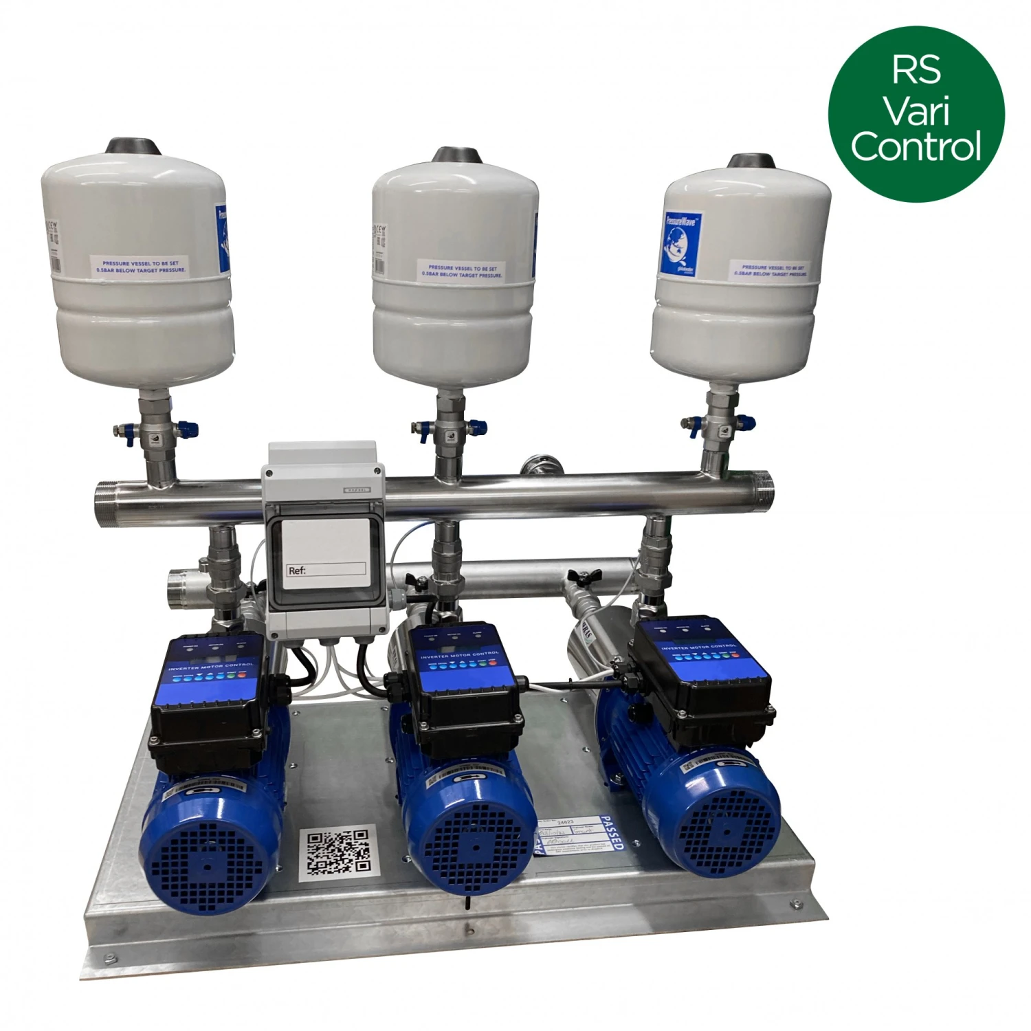 Triple Variable Speed Booster Set, 480 L/min @ 5.0 Bar 4 Triple Variable Speed Booster Set, 480 L/min @ 5.0 Bar - Image 2