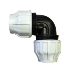 63 Mm MDPE Elbow Connector, 90 Degrees