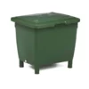 210 Litre Heavy Duty Plastic Container On Legs With Lid -Excelsior Sales Store 1659 1643