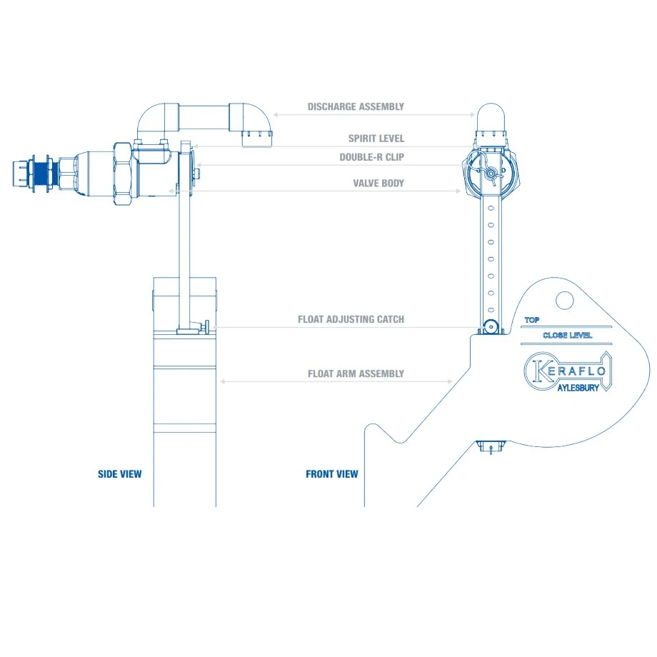 3/4' Aylesbury Keraflo K Type SF, Delayed Action Float Valve, 20mm 4 3/4' Aylesbury Keraflo K Type SF, Delayed Action Float Valve, 20mm - Image 2