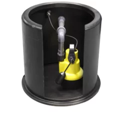 1700 Litre Basement Sump Pump System, 6m Lift -Excelsior Sales Store 1909 2134