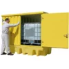 8 Drum / 2 IBC Hard Covered Spill Bund -Excelsior Sales Store 2059 2420