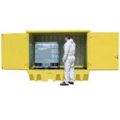 8 Drum / 2 IBC Hard Covered Spill Bund -Excelsior Sales Store 2059 2421