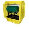Lockable Bunded Pallet With Drum Cradle 2 Lockable Bunded Pallet With Drum Cradle -Excelsior Sales Store 2161 2579