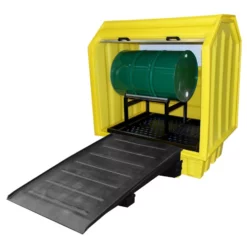 Lockable Bunded Pallet With Drum Cradle -Excelsior Sales Store 2161 2580