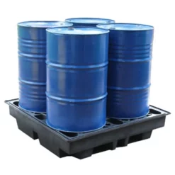 4 Drum Spill Pallet Recycled, Low Profile -Excelsior Sales Store 2171 2617