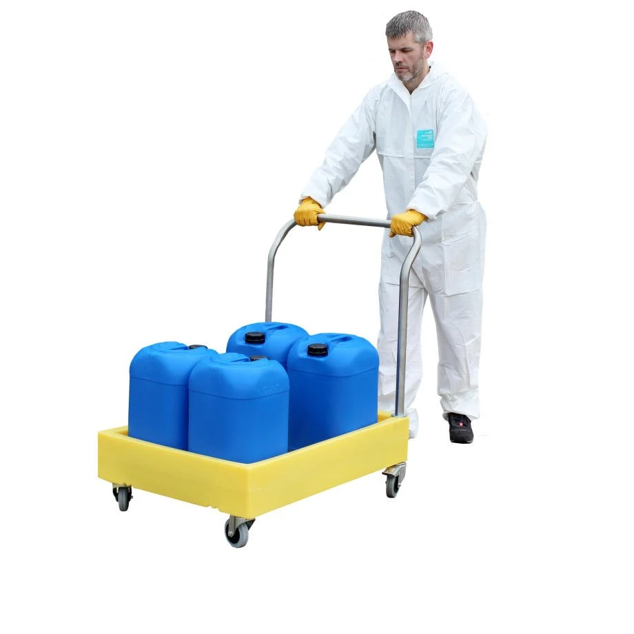 4 Drum Bunded Trolley 4 4 Drum Bunded Trolley - Image 2