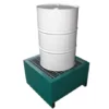 Steel Drum Spill Pallet, E-DP1 2 Steel Drum Spill Pallet, E-DP1 -Excelsior Sales Store 2697 3557