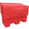 340 Litre Red Grit Bin -Excelsior Sales Store 2975 4268