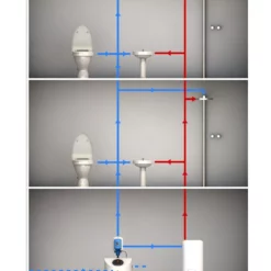 Aquamaxx 300 Litre Cold Water Tank With A Single Pump Booster Set -Excelsior Sales Store 30595 18584