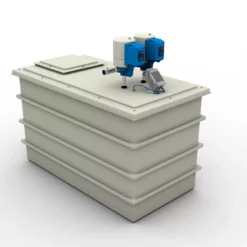 2000 Litre GRP Water Tank With A Twin Pump Booster Set