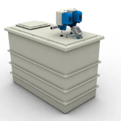 3001 Litre GRP Water Tank With A Twin Booster Pump Set