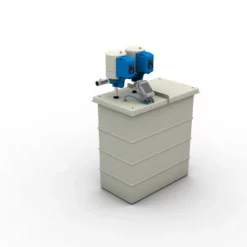 600 Litre GRP Water Tank With A Twin Pump Booster Set