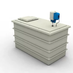 2501 Litre GRP Water Tank With A Single Pump Booster Set