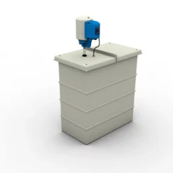 600 Litre GRP Water Tank With A Single Pump Booster Set