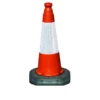 50cm Dominator Traffic Cone, 2 Piece (400pk £4.40 Per Unit) -Excelsior Sales Store 3477 5182