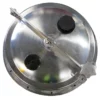 455mm Stainless Steel Lockable Hinged Lid And Neck Ring With Breathers -Excelsior Sales Store 349 5199