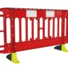 Titan 2 Metre Traffic Barrier With Anti Trip Hi-Vis Feet (40pk Pallet £51.50 Per Unit) -Excelsior Sales Store 3607 22035