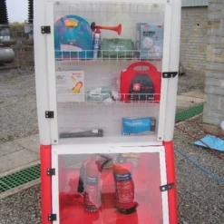 Oak Point Fire Safety Station - Red