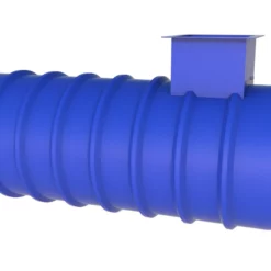 Horizontal Sewage Pump Station, Twin Pump, 14,000 Litre Tank