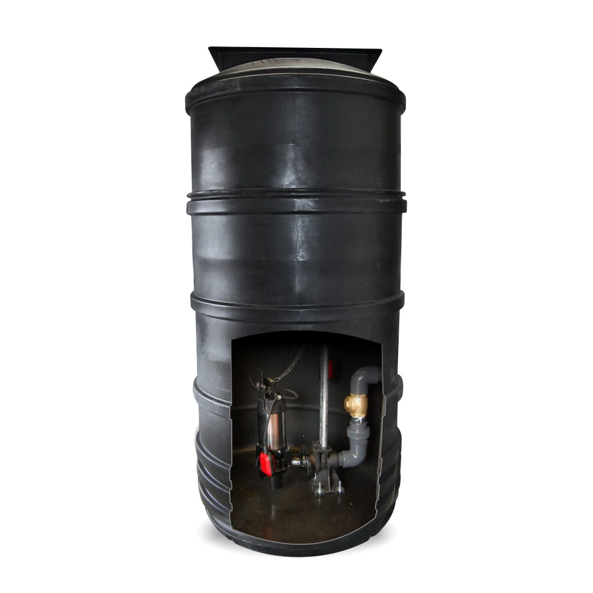 Sewage Pumping Station, SinglePump, 3500 Litre Tank 3 Sewage Pumping Station, SinglePump, 3500 Litre Tank
