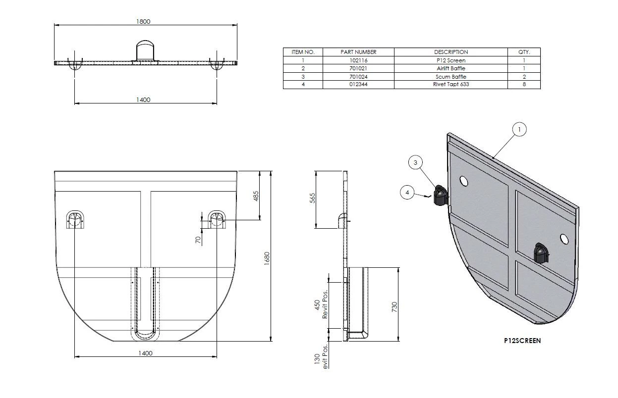 Biotec P12 Screen Assembly 6 Biotec P12 Screen Assembly - Image 4