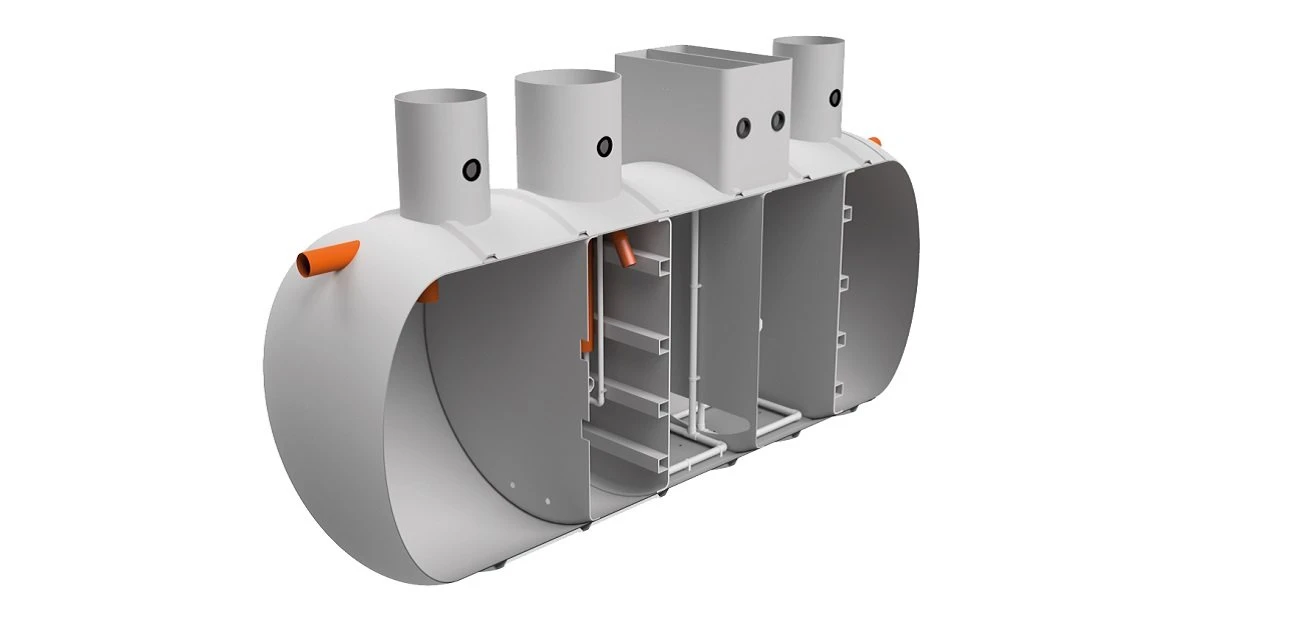 Rewatec 100 Person Sewage Treatment Plant 4 Rewatec 100 Person Sewage Treatment Plant - Image 2