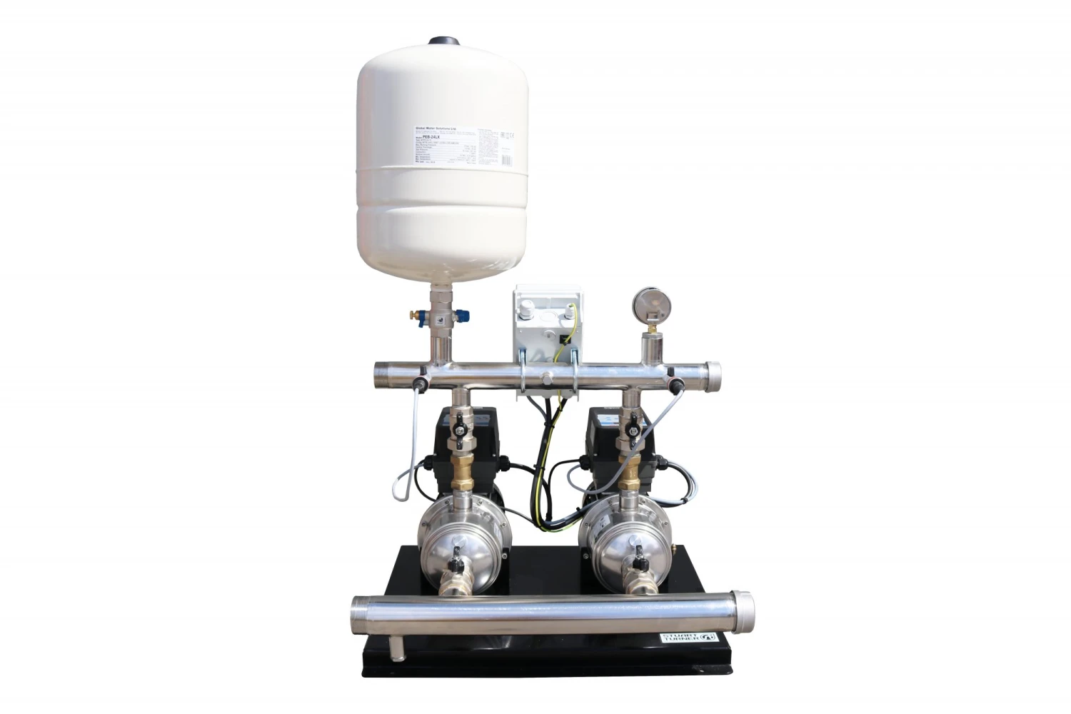 Stuart Turner Aquaboost IBolt Horizontal Twin Booster Pump 0903 2H-CMT/24 260 L/MIN @ 2.6 BAR 5 Stuart Turner Aquaboost IBolt Horizontal Twin Booster Pump 0903 2H-CMT/24 260 L/MIN @ 2.6 BAR - Image 3