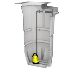 680 Litre - Grey Water, Surface And Ground Water AquaTank Single Pump Station