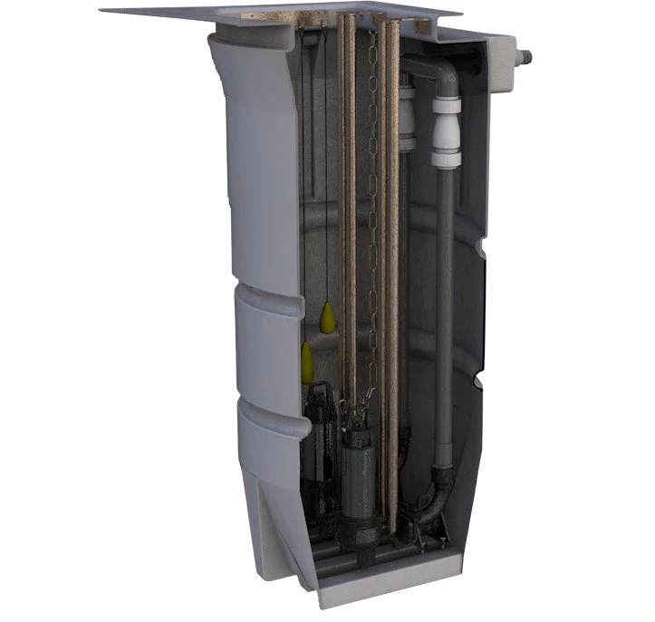 680 Litre Foul Water - Mini Twin Pump Station 4 680 Litre Foul Water - Mini Twin Pump Station - Image 2