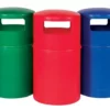 Hooded Litter Bin With Lid And Plastic Liner -Excelsior Sales Store 45815 21893