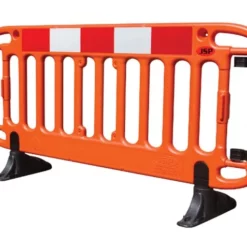 Frontier 2m Road Traffic Barrier With Anti-Trip Feet - Orange (40pk Pallet £45 Per Unit)