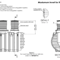 Klargester BioAir 5 Sewage Treatment Plant - 15 Person 9 Klargester BioAir 5 Sewage Treatment Plant - 15 Person -Excelsior Sales Store 46361 23395