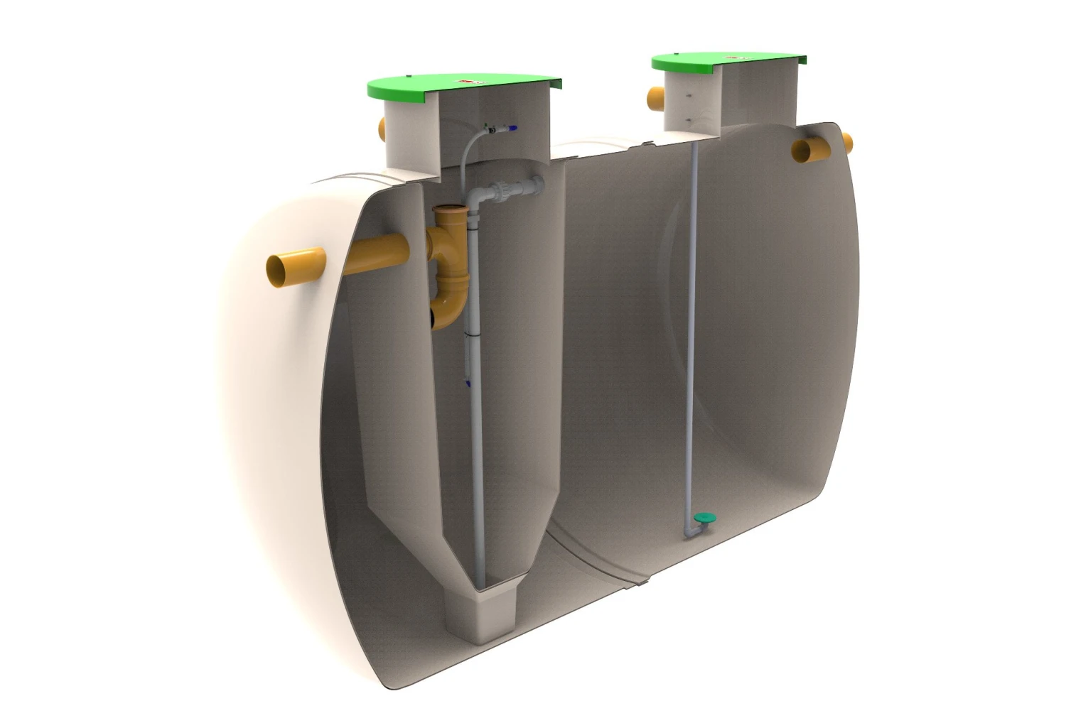 Klargester BioAir 8 Economy Gravity Sewage Treatment Plant - 35 Person 4 Klargester BioAir 8 Economy Gravity Sewage Treatment Plant - 35 Person - Image 2