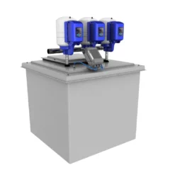 1000 Litre GRP Water Tank With A Triple Pump Booster Set