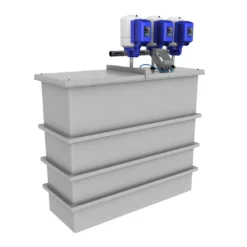 1050 Litre GRP Water Tank With A Triple Pump Booster Set