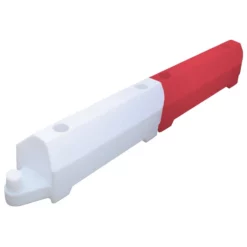 Pack (2) Track Road And Site Barrier - RB1300, Red And White