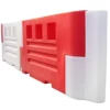 2 Metre Heavy Duty Road Barrier - Red -Excelsior Sales Store 4938 9203