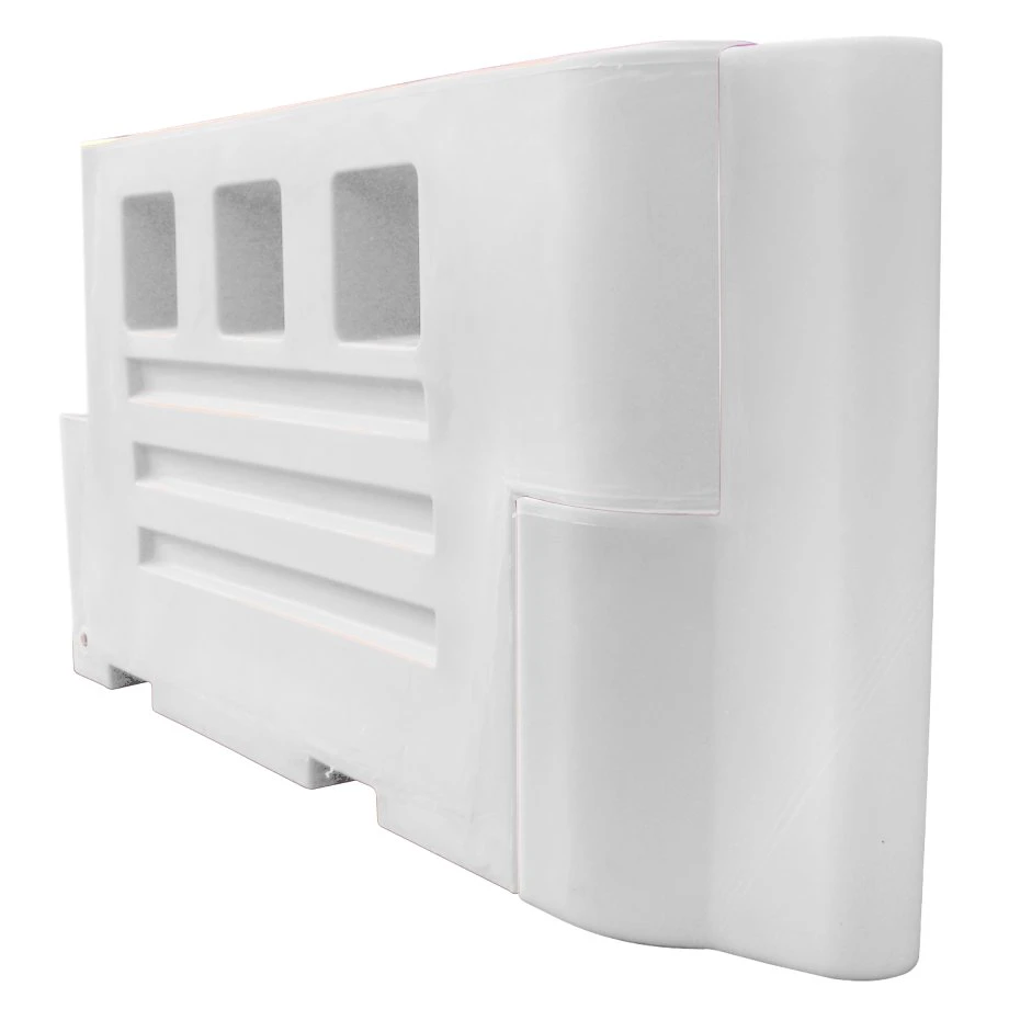 2 Metre Heavy Duty Road Barrier - White 3 2 Metre Heavy Duty Road Barrier - White