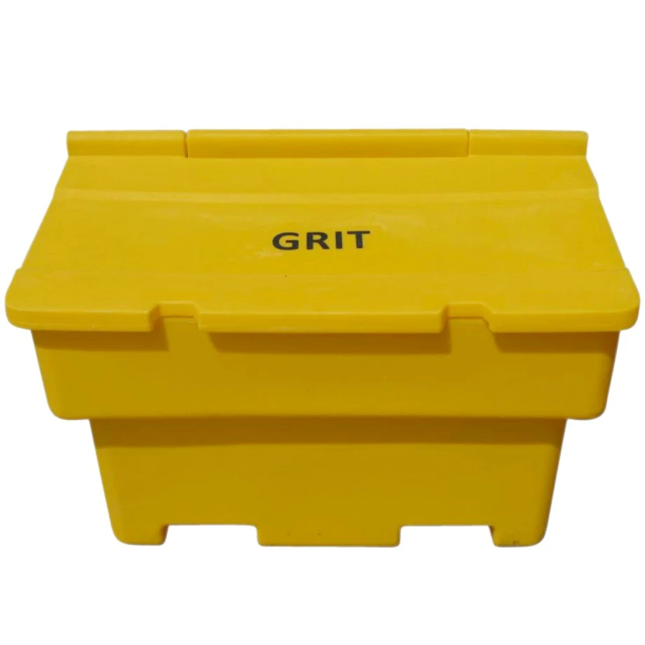 Excelsior 200 Litre Plastic Grit Bin, Yellow 3 Excelsior 200 Litre Plastic Grit Bin, Yellow
