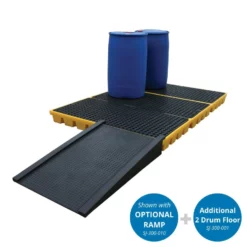 Bunded Work Floors For 4 Drums -Excelsior Sales Store 5667 10295