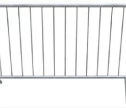 Steel Temporary Pedestrian/Crowd Barrier, 2300mm