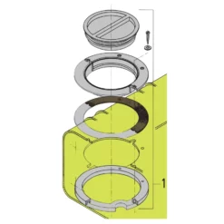 Inspection Lid Kit -Excelsior Sales Store 7345 16598