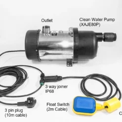 Submersible Water Pump, X-AJE 80 P 6 Submersible Water Pump, X-AJE 80 P -Excelsior Sales Store 7348 20556