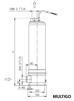 Ebara Multigo Pump M40/08 4 Ebara Multigo Pump M40/08 - Image 2